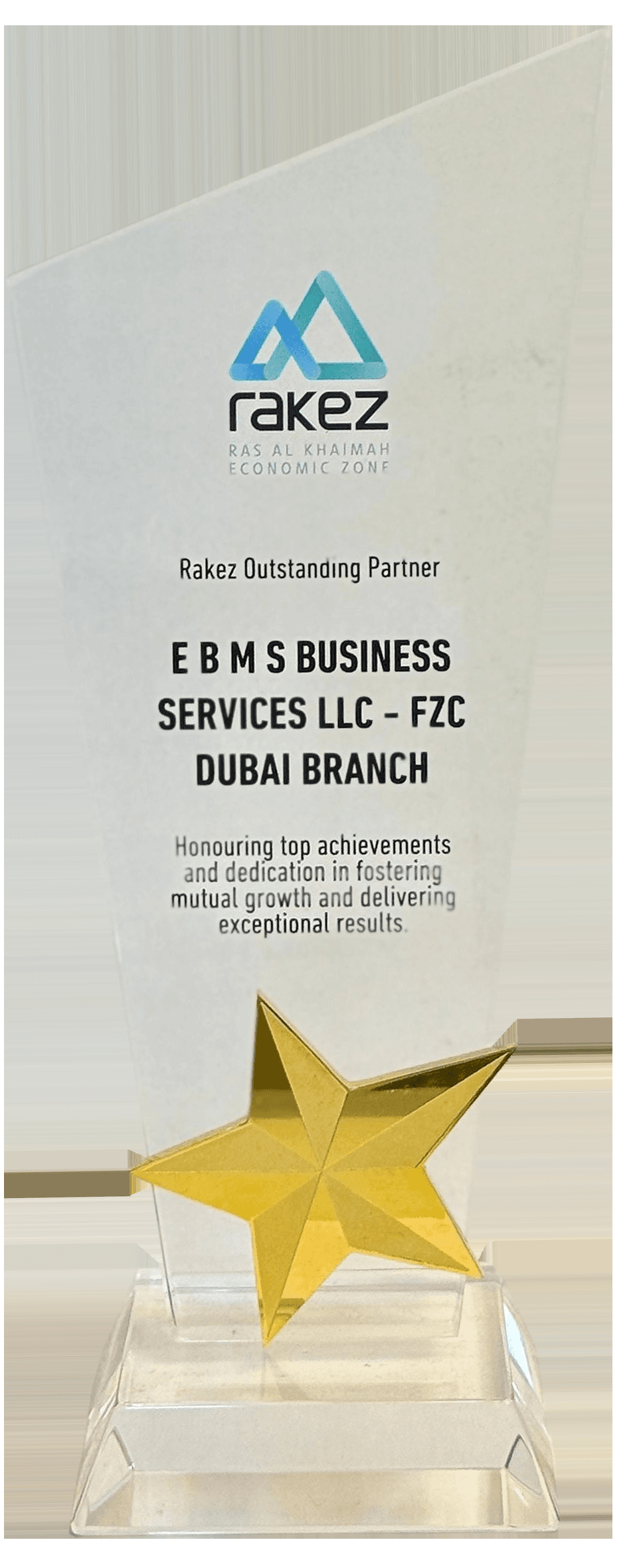 RAKEZ Channel Partner Recognition